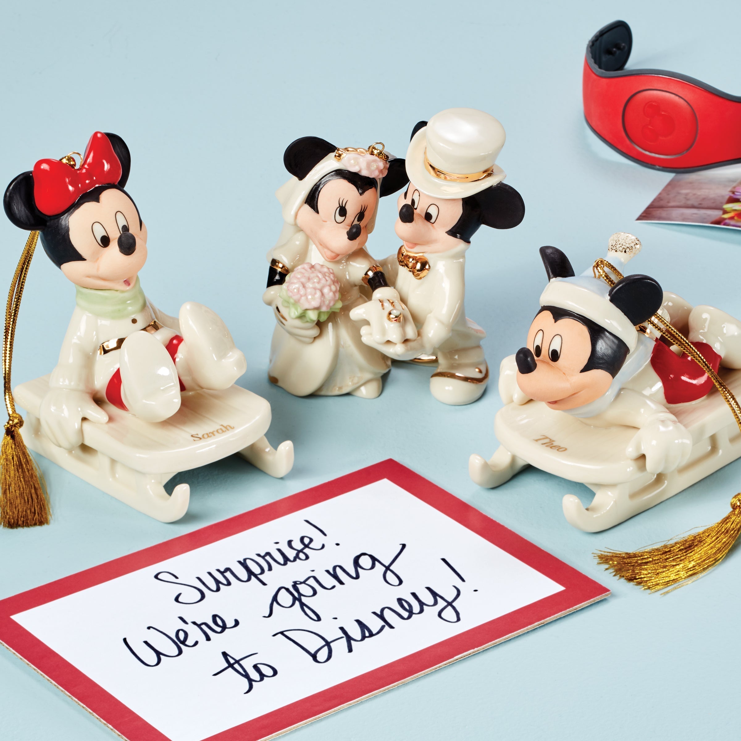 Lenox Everyday Flatware Minnie's Dream Wedding Ornament - Image 4