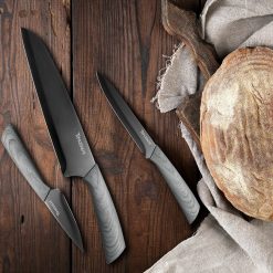 Alternative view of Lenox Everyday Flatware Raintree Ash 3-Piece Cutlery Set