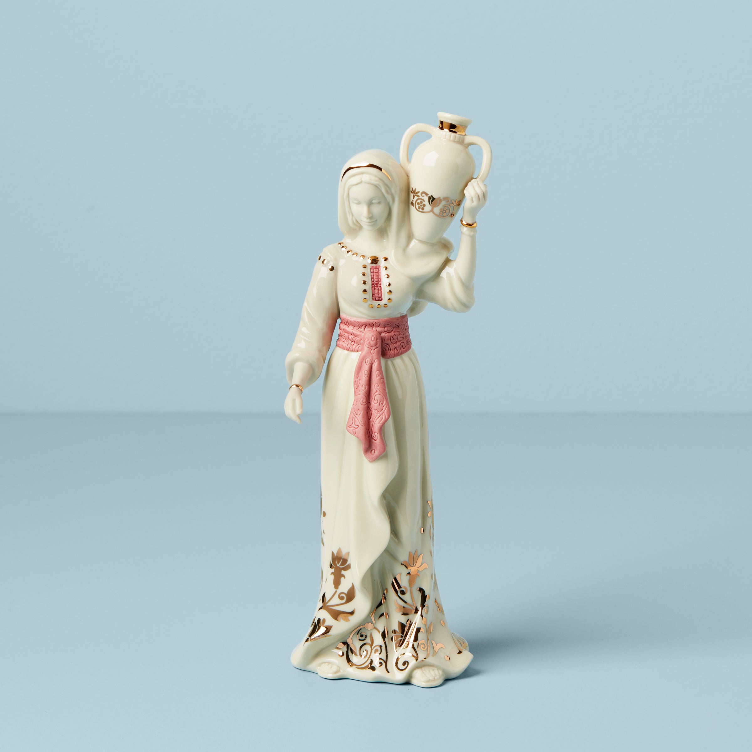Lenox Everyday Flatware First Blessing Nativity Woman & Jug Figurine