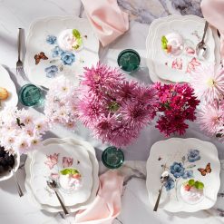 Alternative view of Lenox Everyday Flatware Butterfly Meadow Square 18-Piece Dinnerware Set