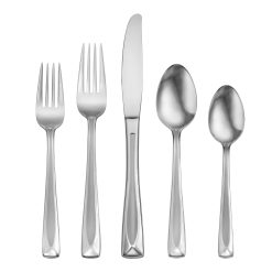 Lenox Everyday Flatware Lincoln Satin 45-Piece Flatware Set