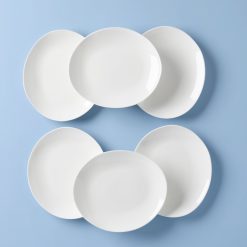 Lenox Everyday Flatware Studio 1414 Curve Accent Plates, Set of 6