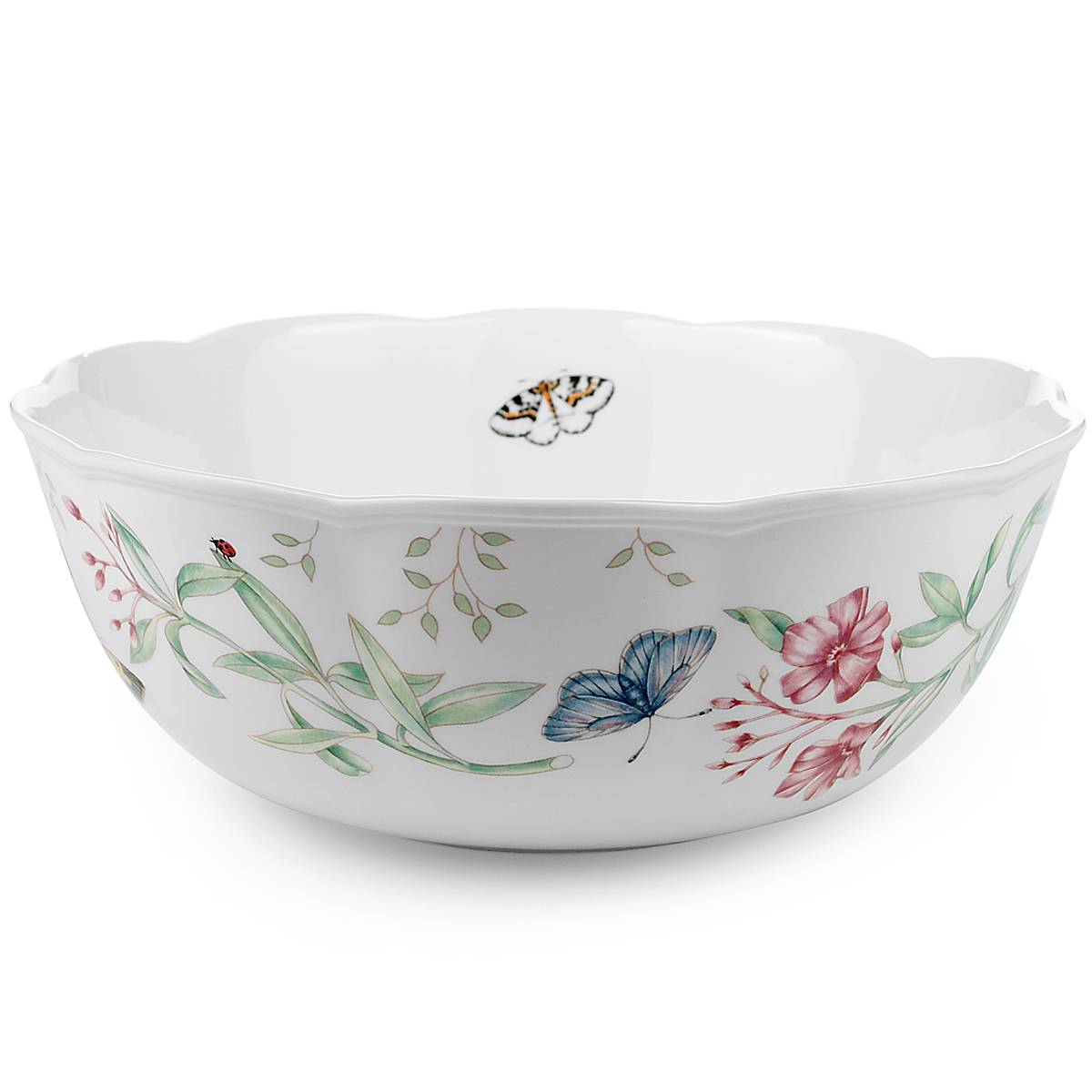 Lenox Everyday Flatware Butterfly Meadow Large Serving Bowl - Image 3