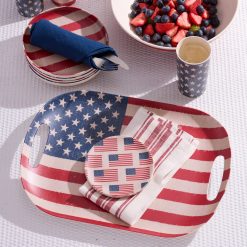 Alternative view of Lenox Everyday Flatware Vintage Americana Handled Serving Tray