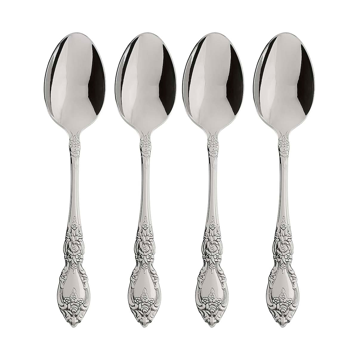 Lenox Everyday Flatware Wordsworth Teaspoons, Set of 4