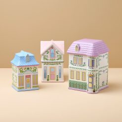 Lenox Everyday Flatware Lenox Spice Village House Canisters, Set of 3
