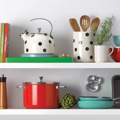 Alternative view of Lenox Everyday Flatware Deco Dot 4-Piece Utensil Holder Set