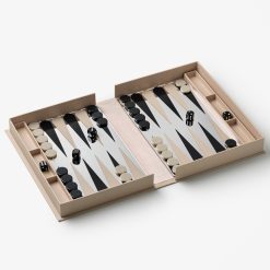 Alternative view of Lenox Everyday Flatware The Art Of Backgammon Mirror Board Game