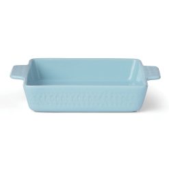 Lenox Everyday Flatware Willow Drive Blue Square Baker