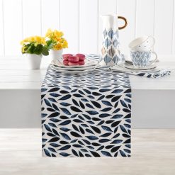 Alternative view of Lenox Everyday Flatware Blue Bay Reversible Table Runner