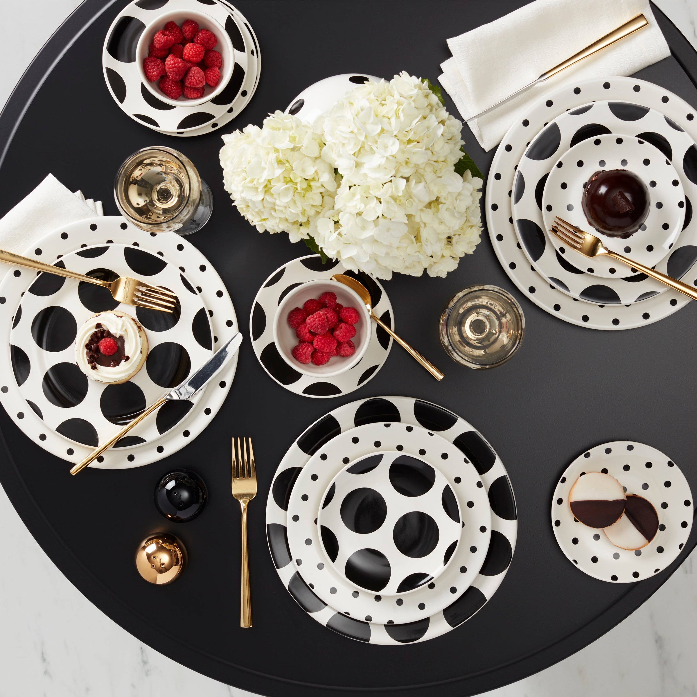 Lenox Everyday Flatware On The Dot 12-Piece Dinnerware Set - Image 3