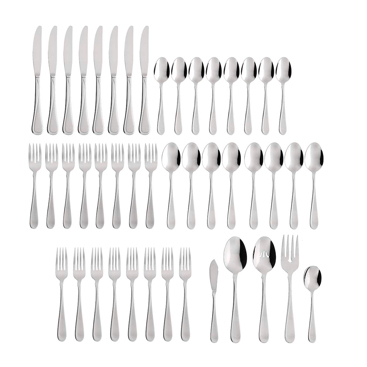 Lenox Everyday Flatware Flight 45-Piece Flatware Set - Image 2