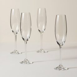 Lenox Everyday Flatware Tuscany Classics Flute Glasses, Set of 4