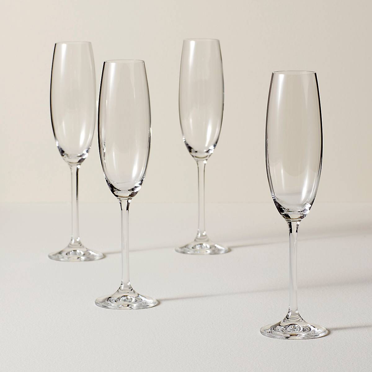 Lenox Everyday Flatware Tuscany Classics Flute Glasses, Set of 4