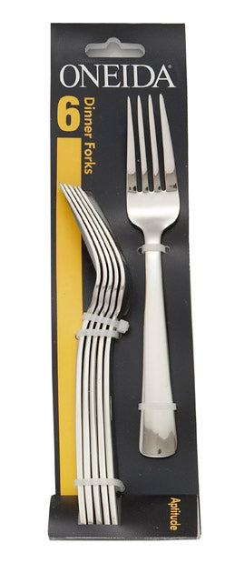 Lenox Everyday Flatware Aptitude Dinner Forks, Set of 6 - Image 3
