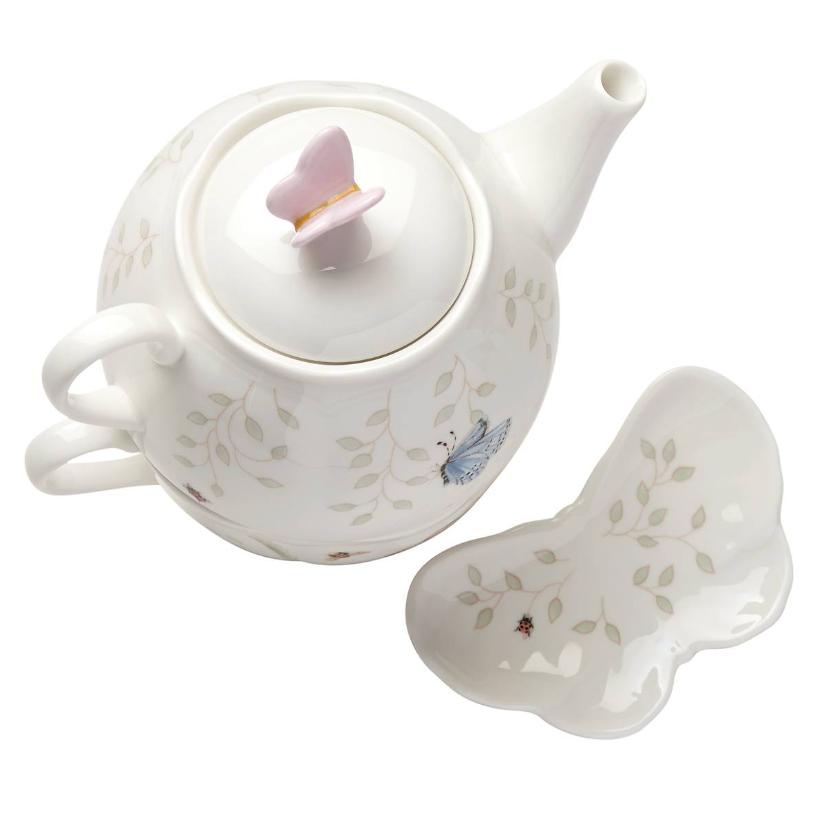 Lenox Everyday Flatware Butterfly Meadow 3-Piece Tea Set - Image 6