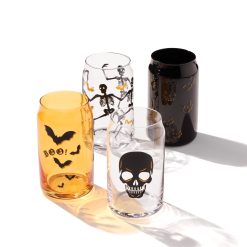 Alternative view of Lenox Everyday Flatware Vintro Halloween Can Cooler Glasses, Set of 4
