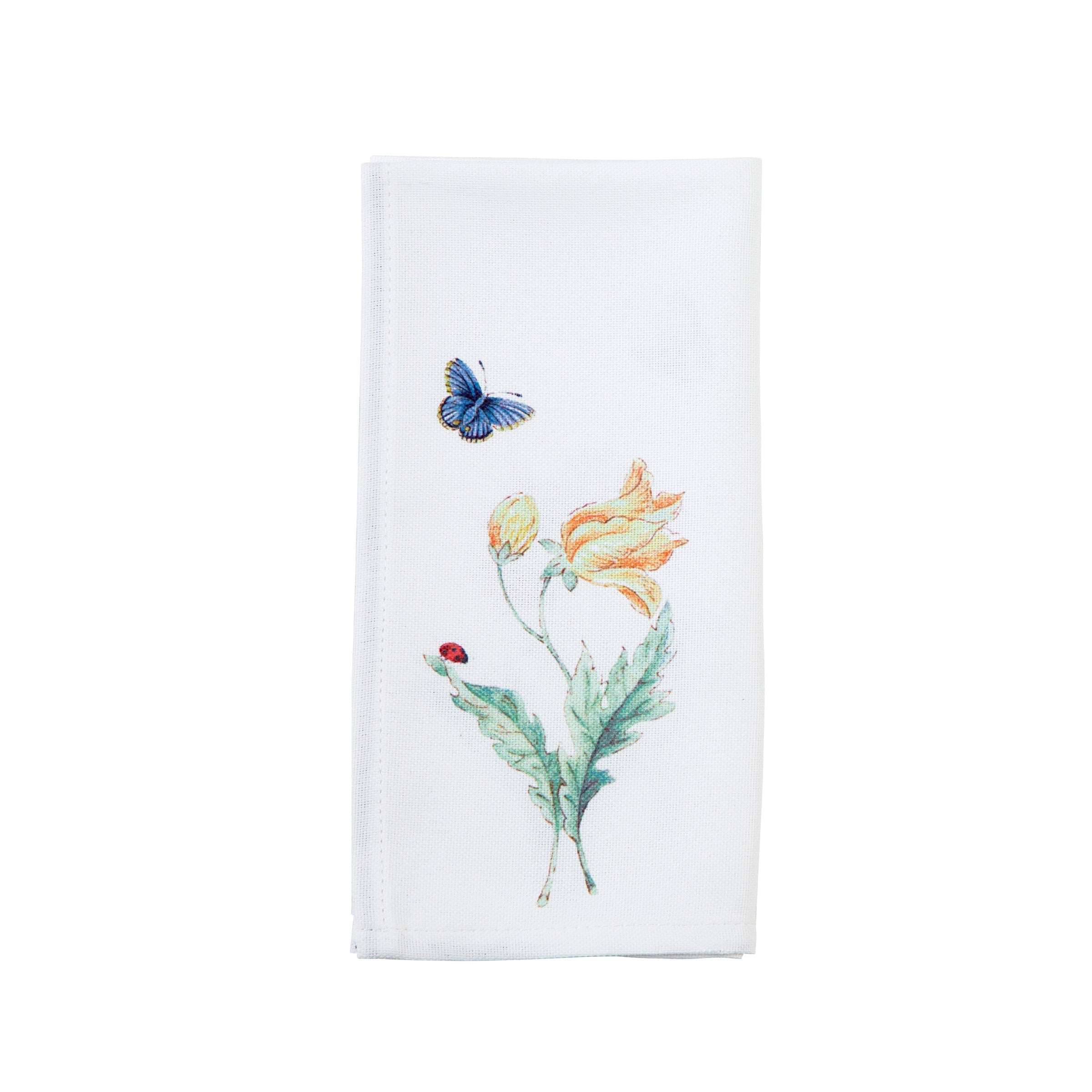 Lenox Everyday Flatware Butterfly Meadow Garden Napkin - Image 2