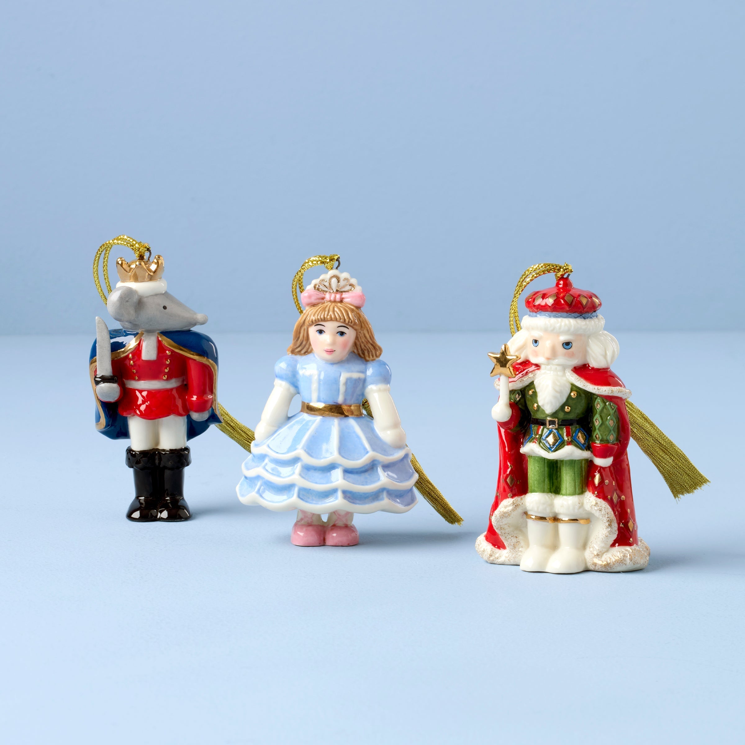 Lenox Everyday Flatware Nutcracker Ballet 3-Piece Ornament Set
