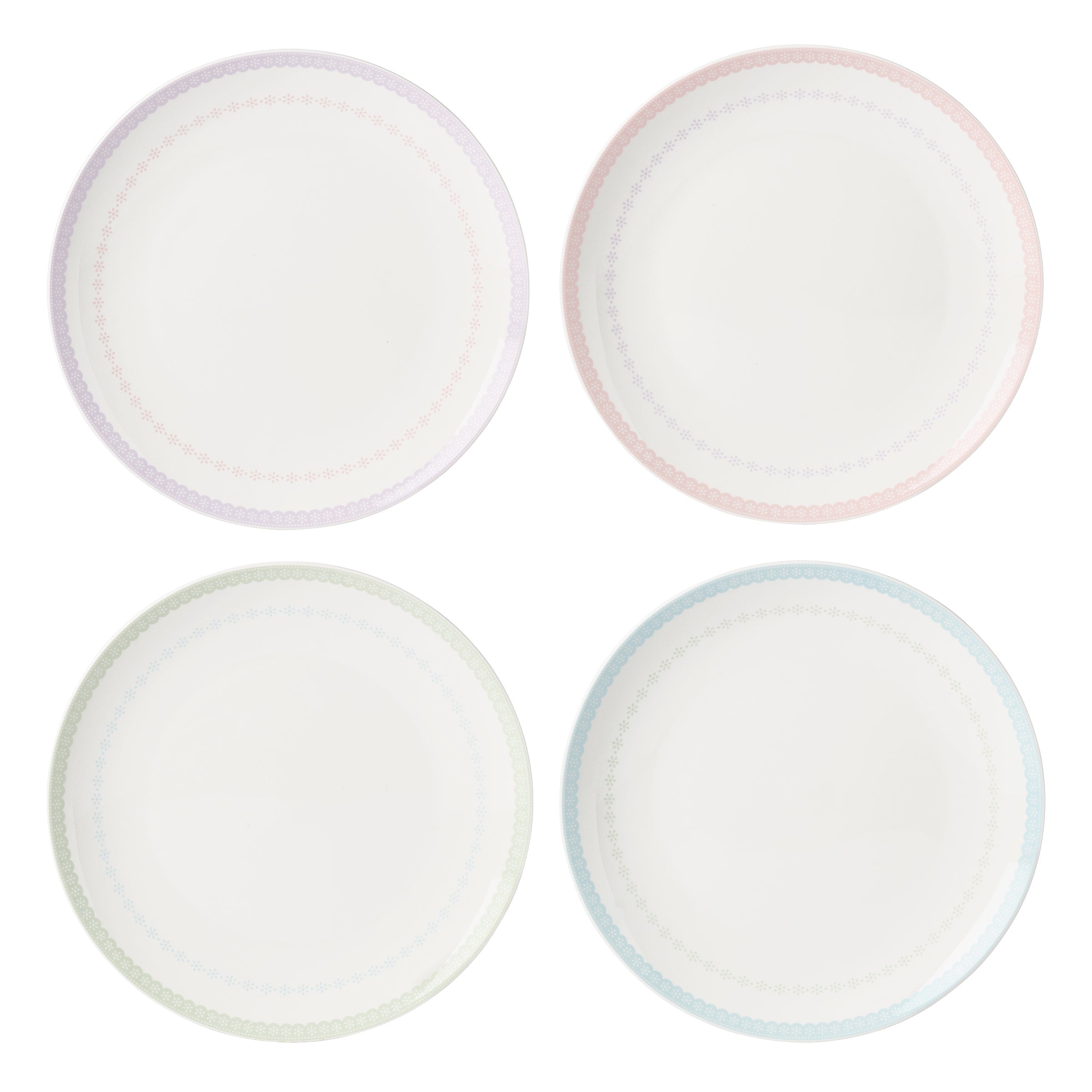 Lenox Everyday Flatware Bunny Hop Dinner Plates, Set of 4