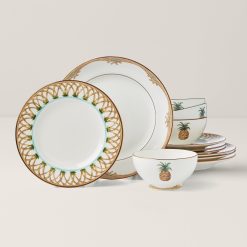 Lenox Everyday Flatware British Colonial Bamboo 12-Piece Dinnerware Set