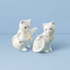 Lenox Everyday Flatware Butterfly Meadow Kitten Salt & Pepper
