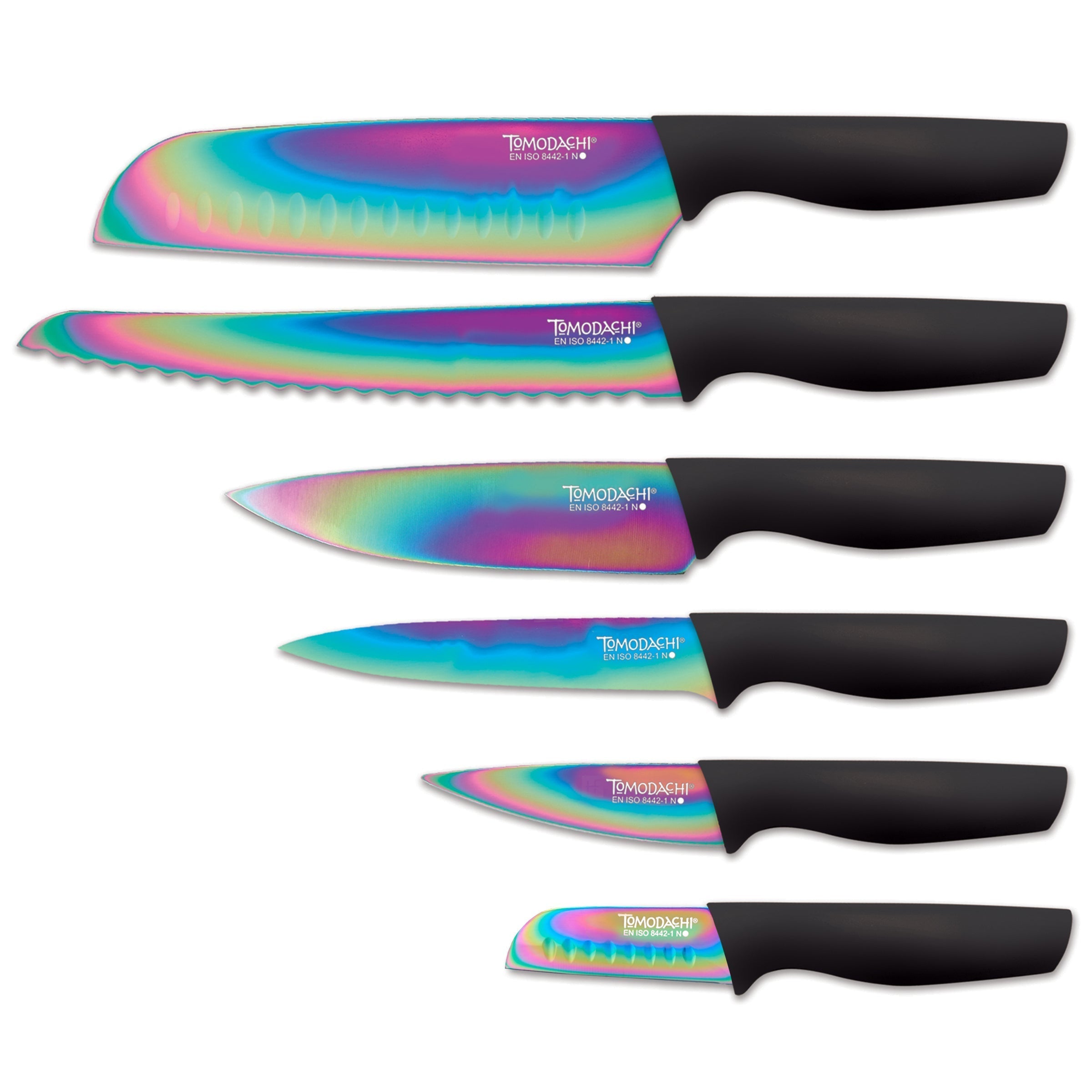 Lenox Everyday Flatware Rainbow Black 12-Piece Cutlery Set