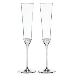 Lenox Everyday Flatware Take The Cake 2-Piece Champagne Flute Set