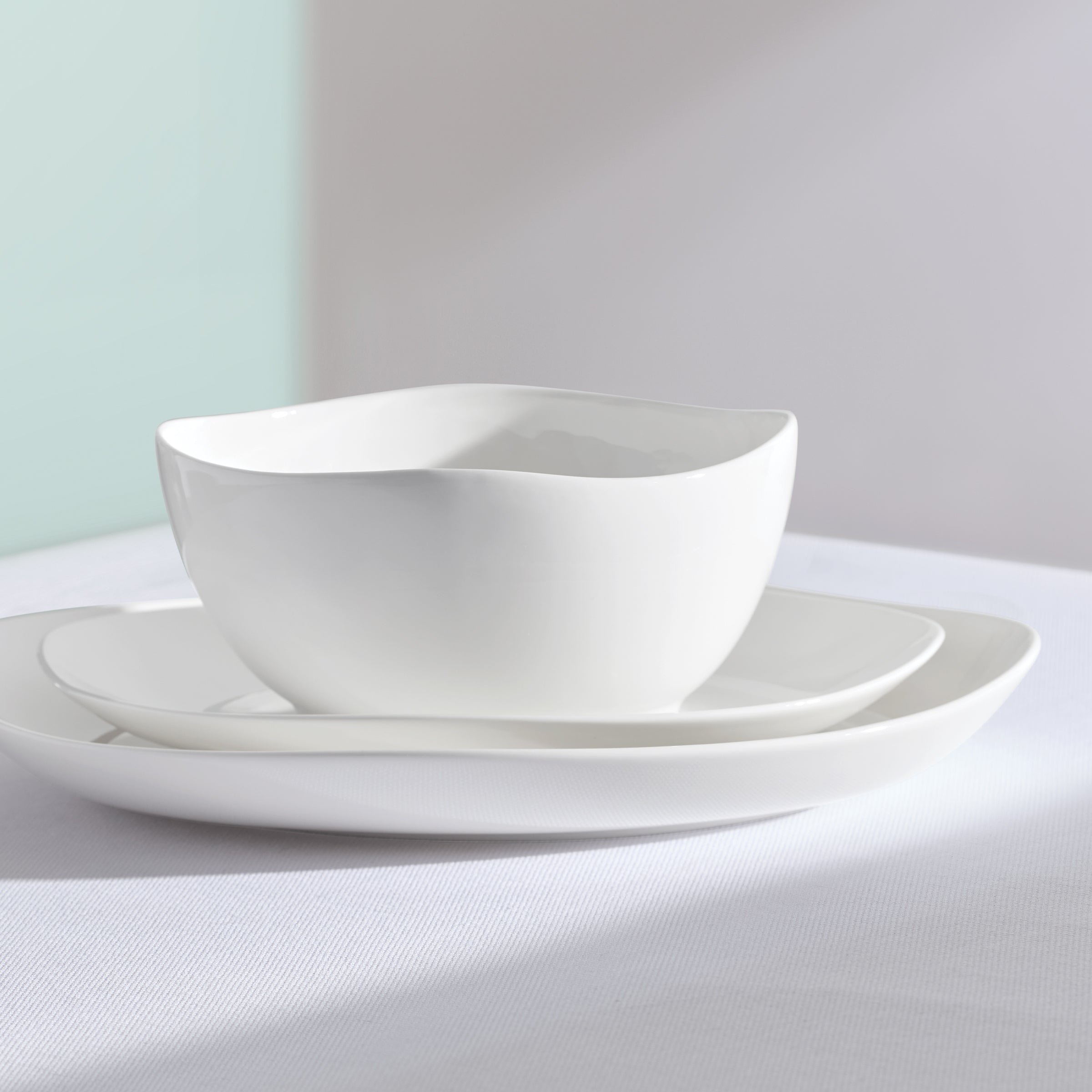 Lenox Everyday Flatware Studio 1414 Curve 12-Piece Dinnerware Set - Image 5
