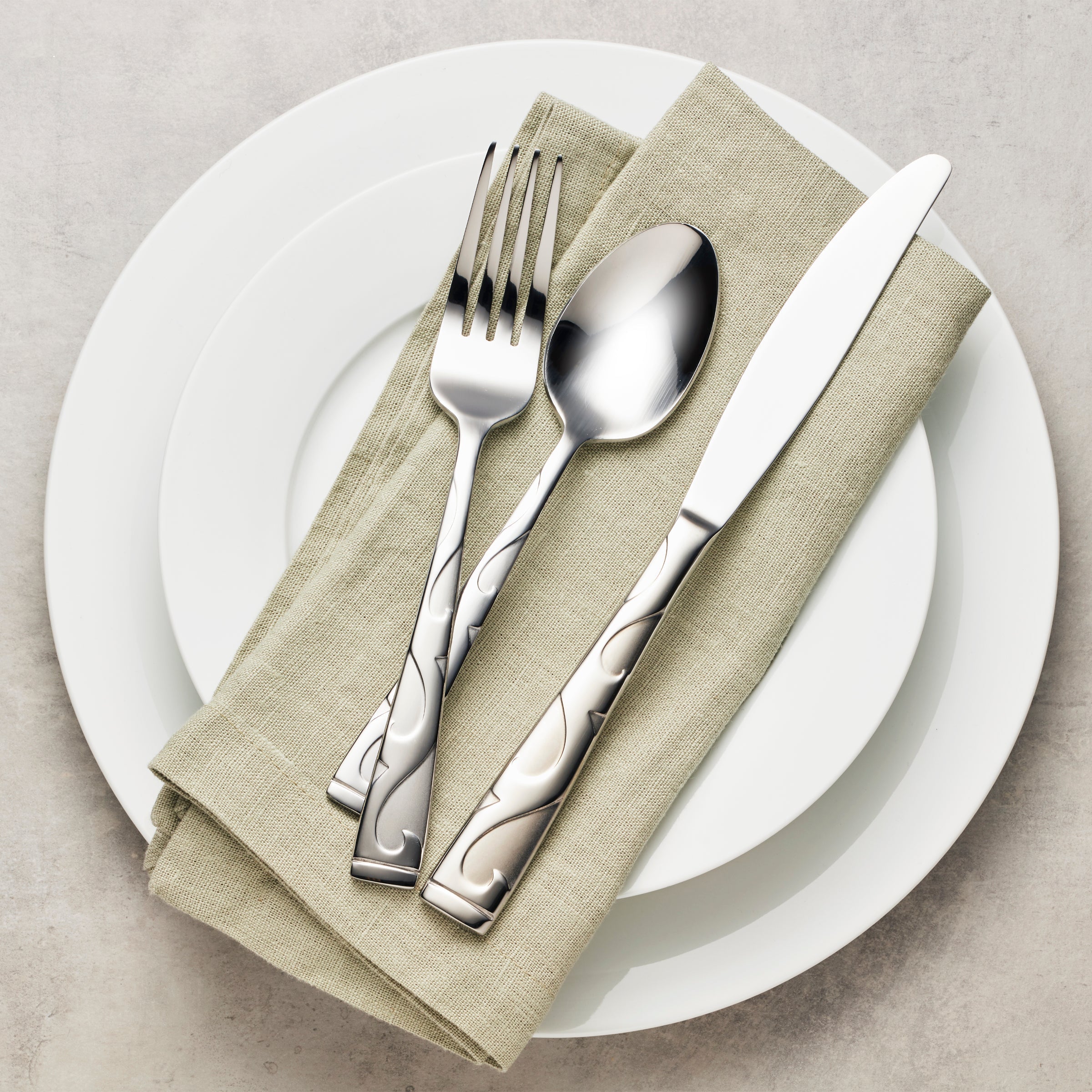 Lenox Everyday Flatware Tuscany 20-Piece Flatware Set - Image 3