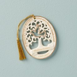 Lenox Everyday Flatware Personalized In Loving Memory Ornament