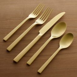 Alternative view of Lenox Everyday Flatware Chefs Table Champagne 20 Piece Flatware Set
