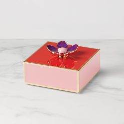 Lenox Everyday Flatware Make It Pop Red & Pink Floral Box