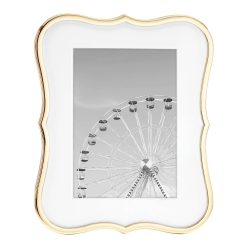 Lenox Everyday Flatware Crown Point Gold 5x7 Photo Frame