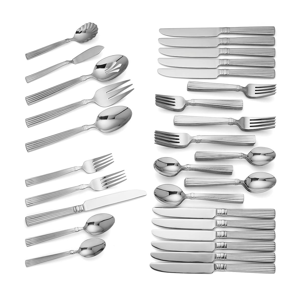Lenox Everyday Flatware Crescendo II 65-Piece Flatware Set - Image 4