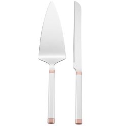 Lenox Everyday Flatware Rosy Glow 2-Piece Dessert Set