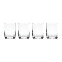 Lenox Everyday Flatware 5 O'Clock Double Old Fashion Glasses, Set of 4