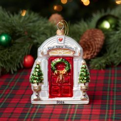 Alternative view of Lenox Everyday Flatware 2026 Retro Blown Glass New Home Ornament