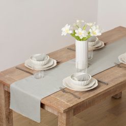 Lenox Everyday Flatware French Perle Dove Grey 70x14 Table Runner
