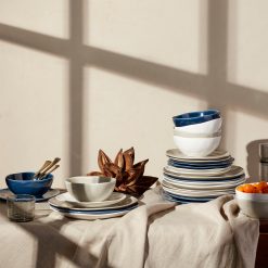 Alternative view of Lenox Everyday Flatware Bay Colors Blue 12-Piece Dinnerware Set