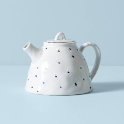 Lenox Everyday Flatware Blue Bay Teapot