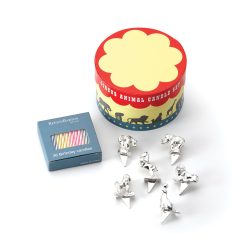 Alternative view of Lenox Everyday Flatware Let's Celebrate 6-Piece Circus Candle Set