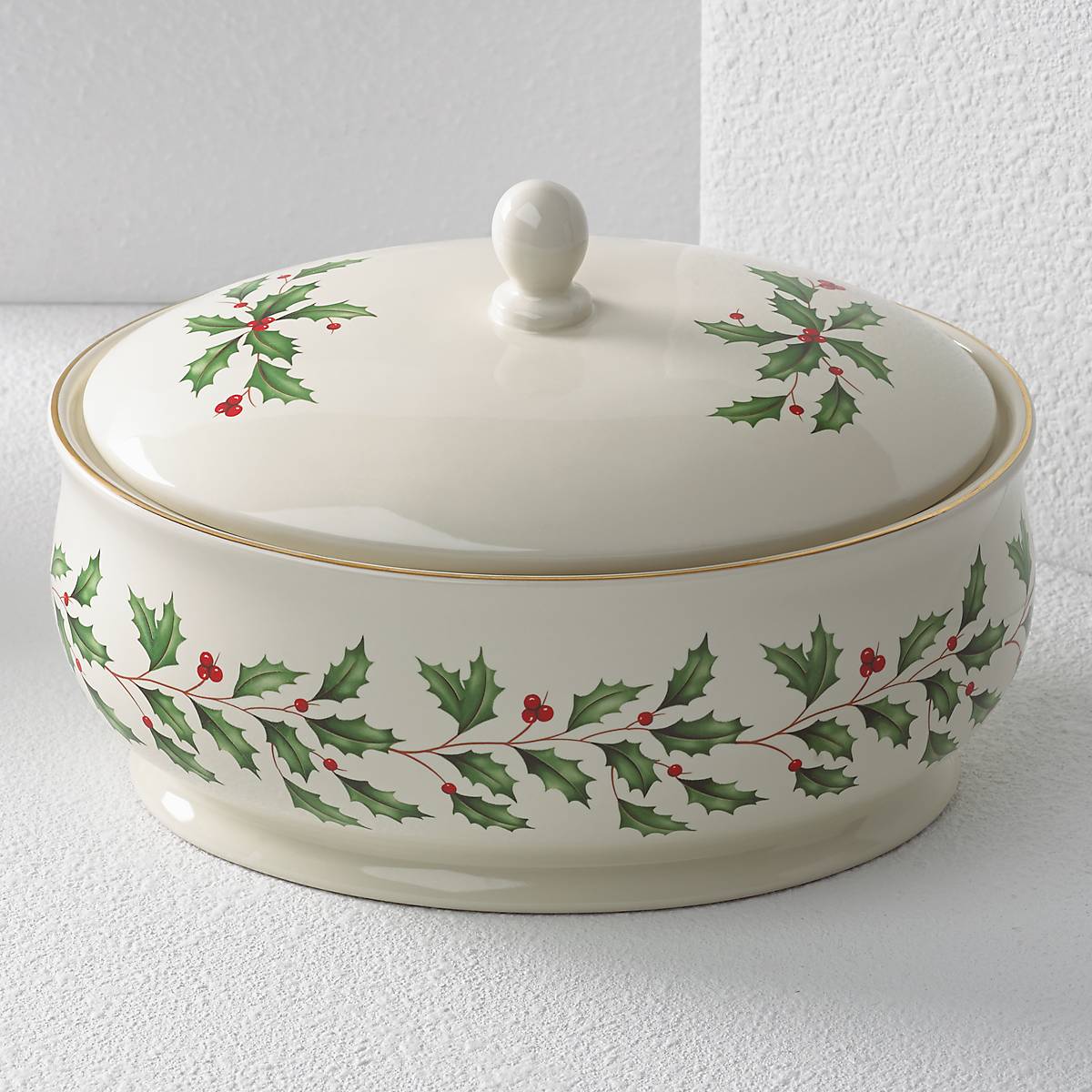 Lenox Everyday Flatware Holiday Covered Dish - Image 4