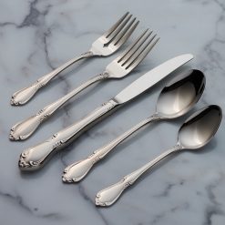 Alternative view of Lenox Everyday Flatware Chateau 5-Piece Place Setting