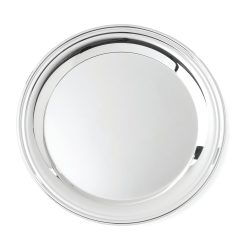 Alternative view of Lenox Everyday Flatware Derby Silverplate Round Tray