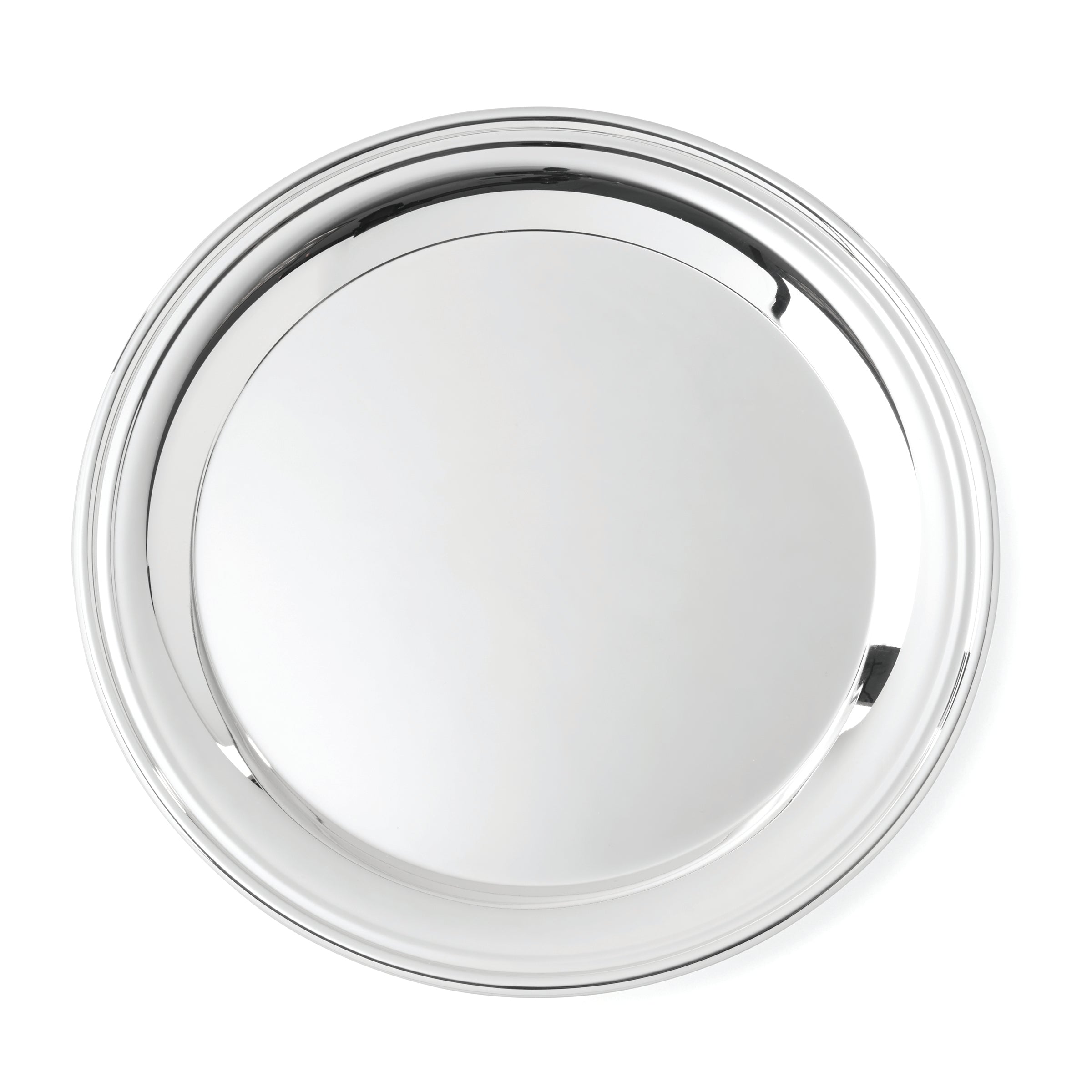 Lenox Everyday Flatware Derby Silverplate Round Tray - Image 2