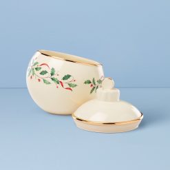 Alternative view of Lenox Everyday Flatware Holiday Ornament Cookie Jar