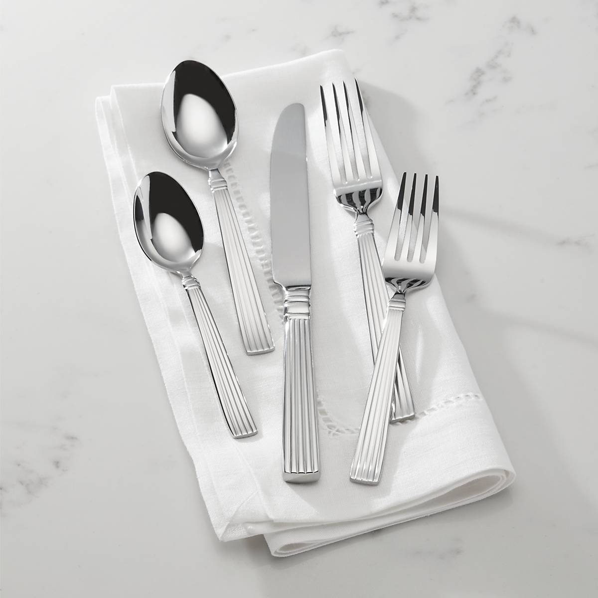 Lenox Everyday Flatware Crescendo II 65-Piece Flatware Set - Image 2