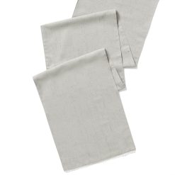 Alternative view of Lenox Everyday Flatware French Perle Solid Dove Grey 14x90 Table Runner