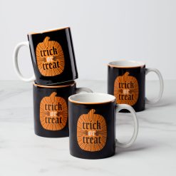 Lenox Everyday Flatware Vintro Halloween Mugs, Set of 4